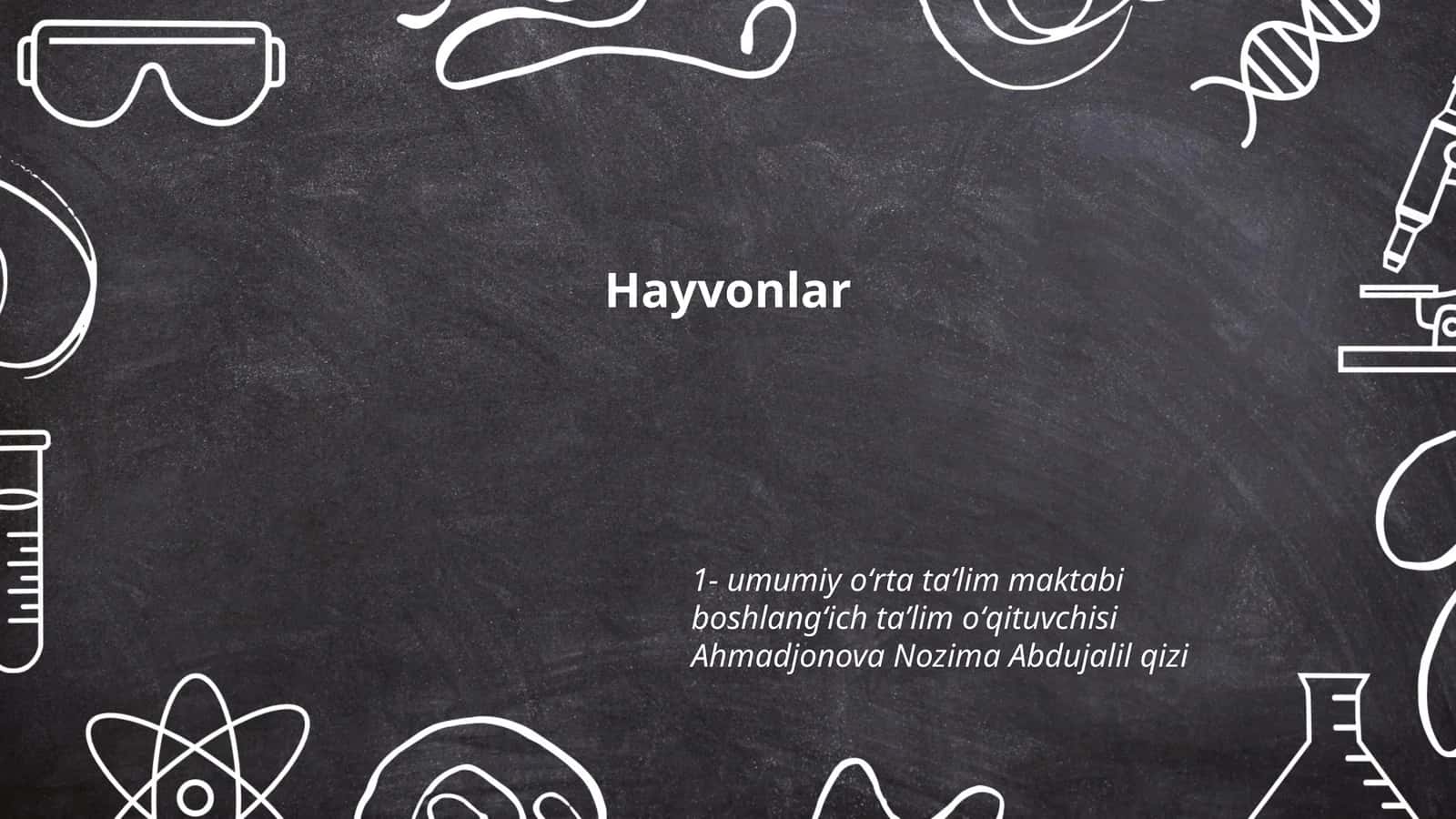 Hayvonlar