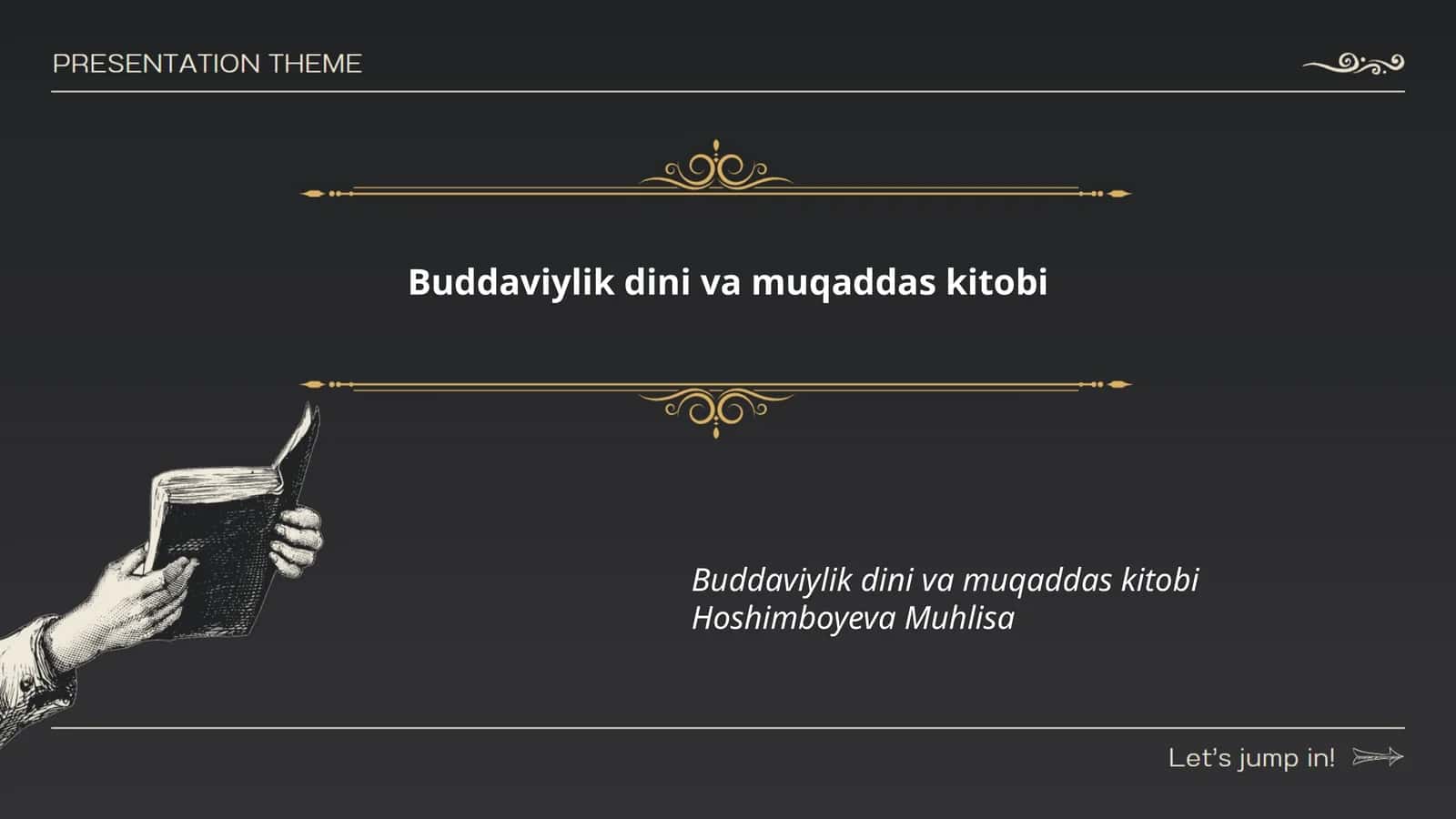 Buddaviylik dini va muqaddas kitobi