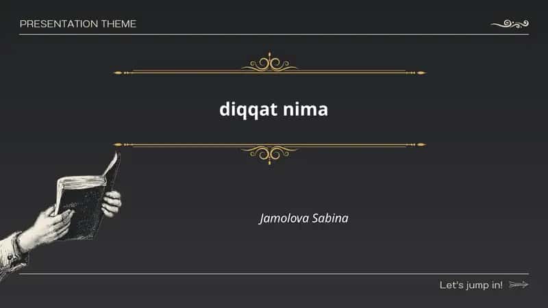 Diqqat nima