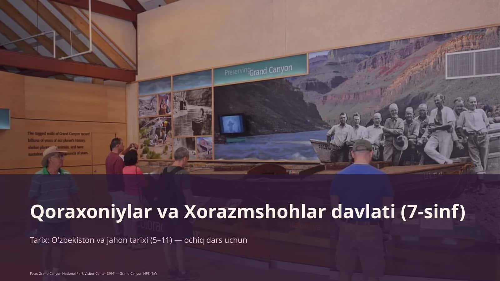 Qoraxoniylar va Xorazmshohlar davlati (7-sinf)