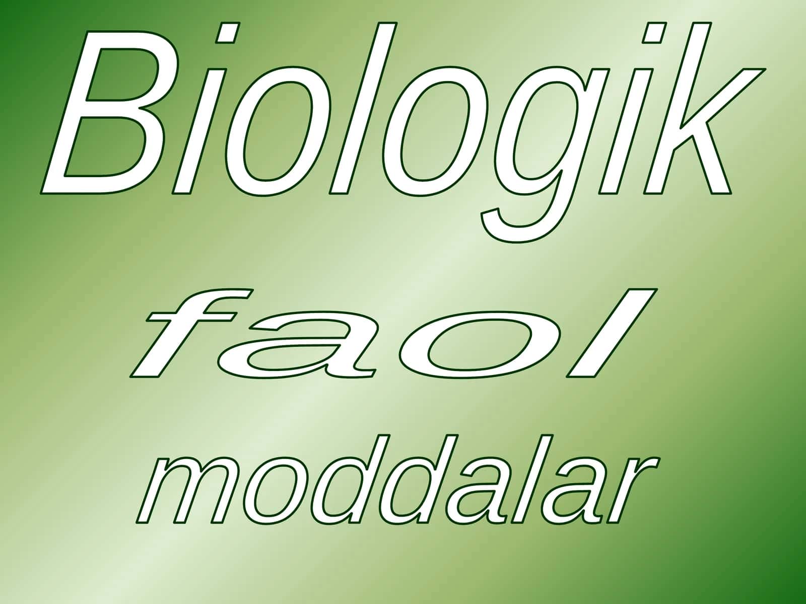 Biologik faol moddalar