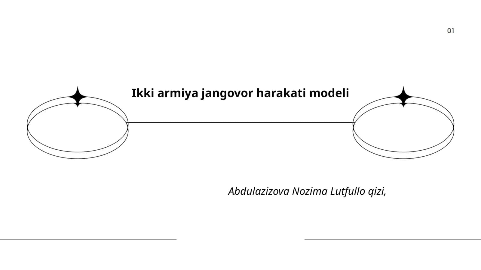 Ikki armiya jangovor harakati modeli