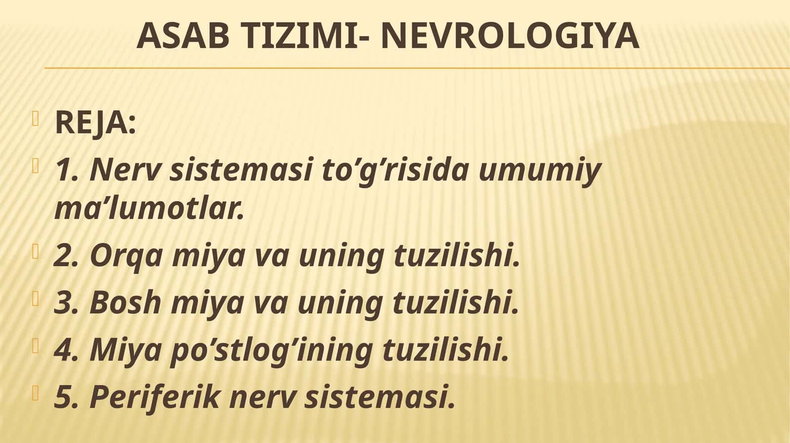 Asabtizimi-nevrologiya