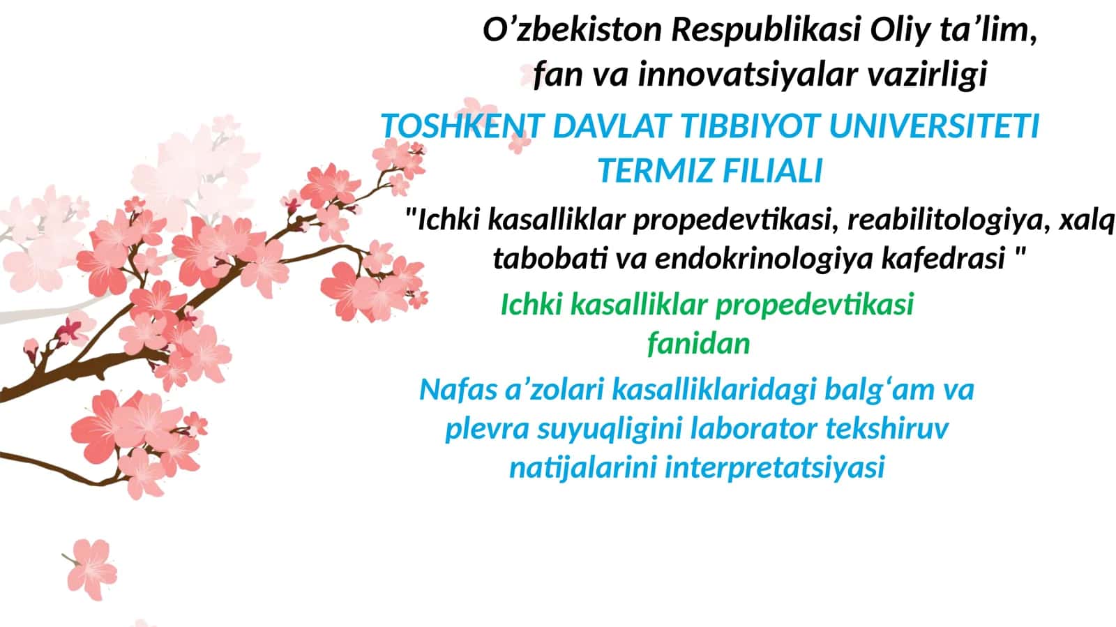 nafas aʼzolari kasalliklari