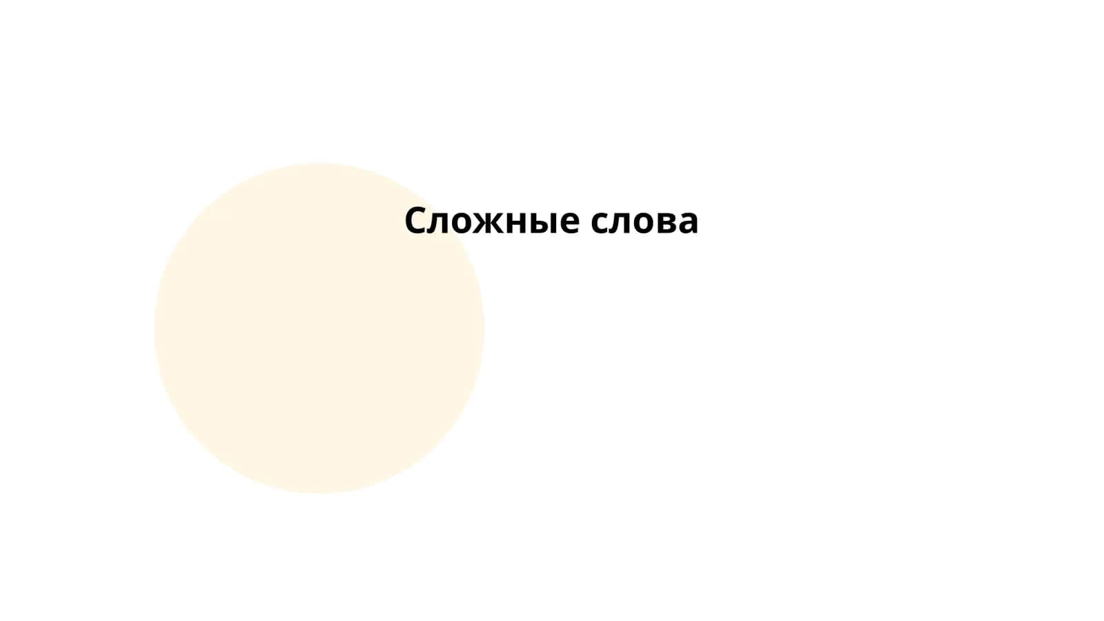 Сложные слова