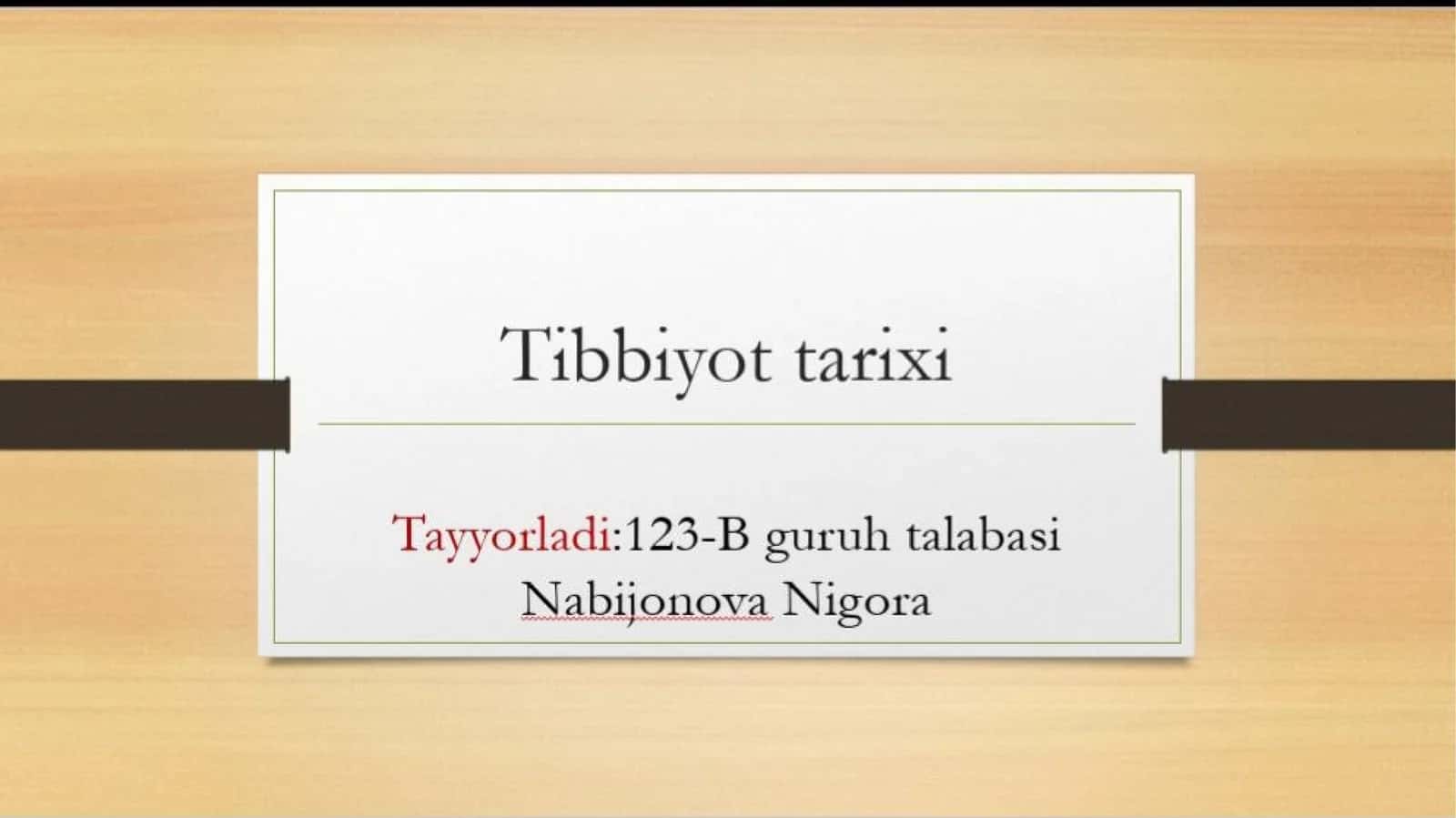 davolash choralari