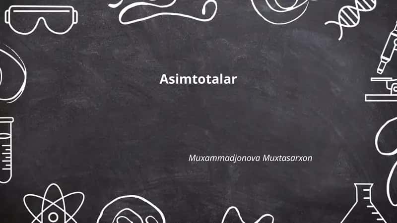 Asimtotalar