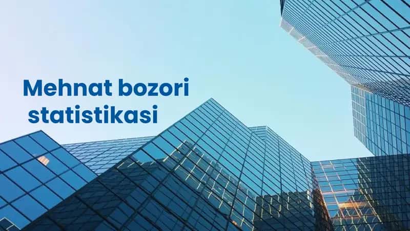 Statistika Mehnat bozori statistikasi mustaqil ish taqdimot