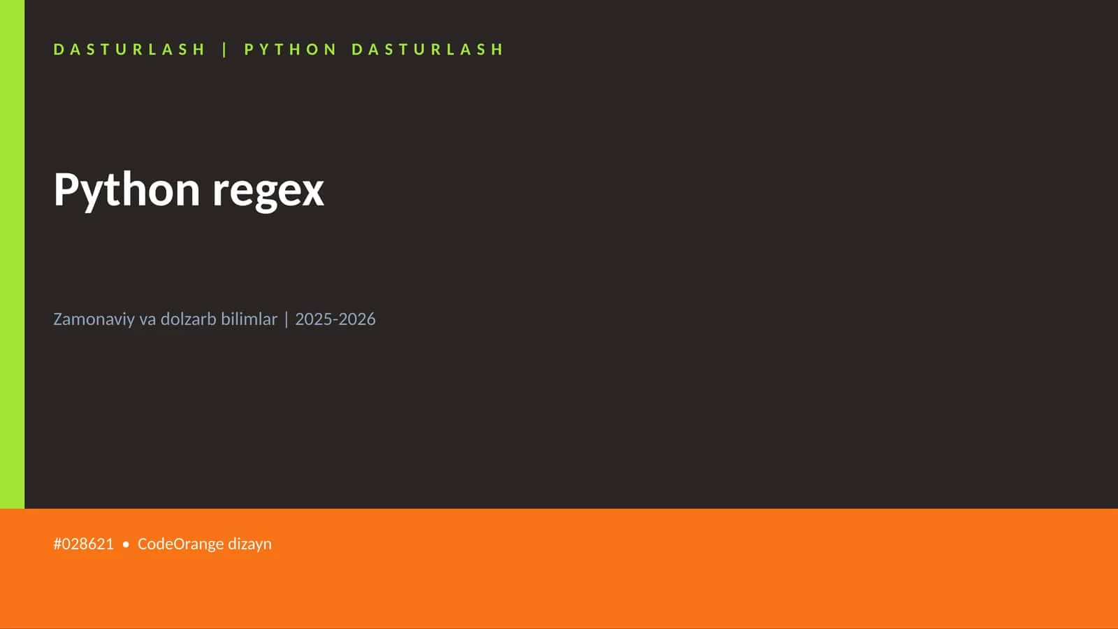 Python regex