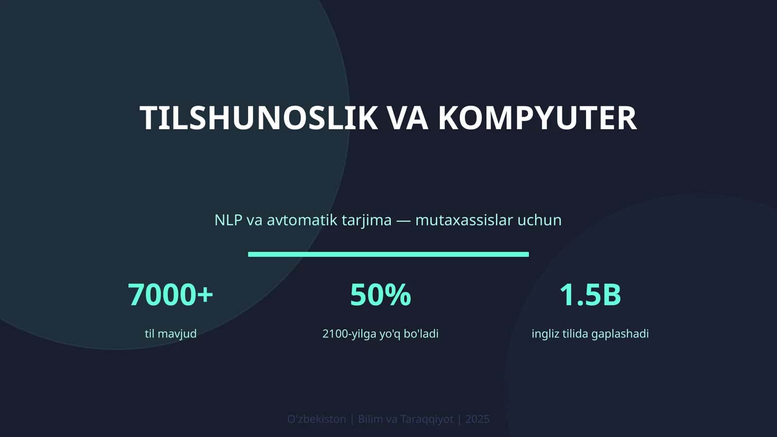 Tilshunoslik va Kompyuter