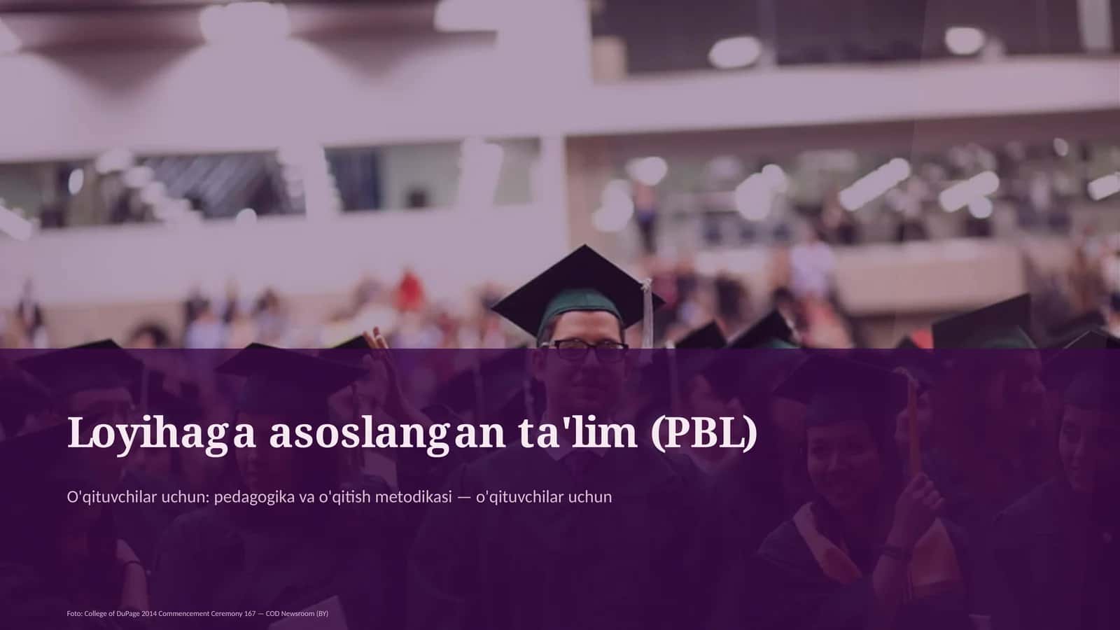 Loyihaga asoslangan ta'lim (PBL)