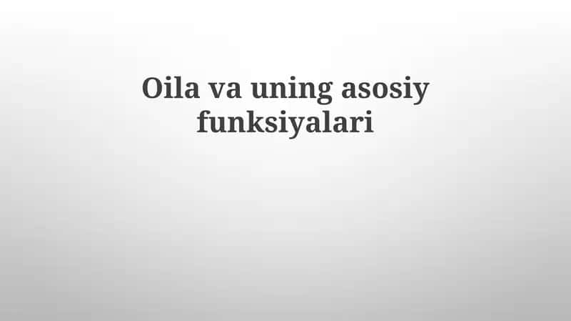 Oilavauningasosiyfunksiyalari