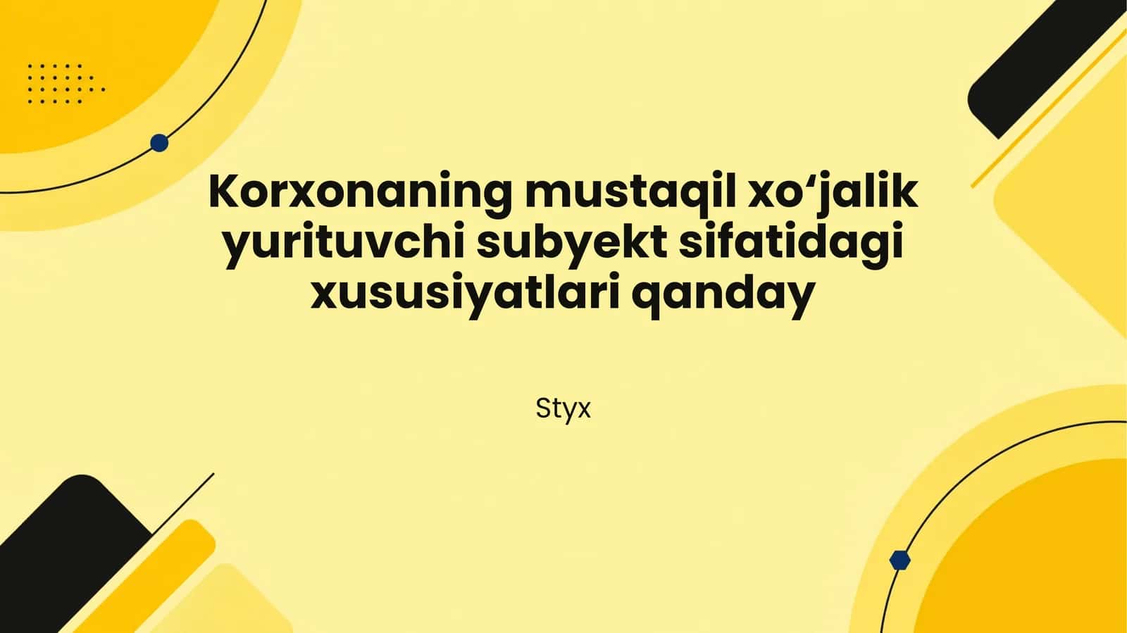 Styx