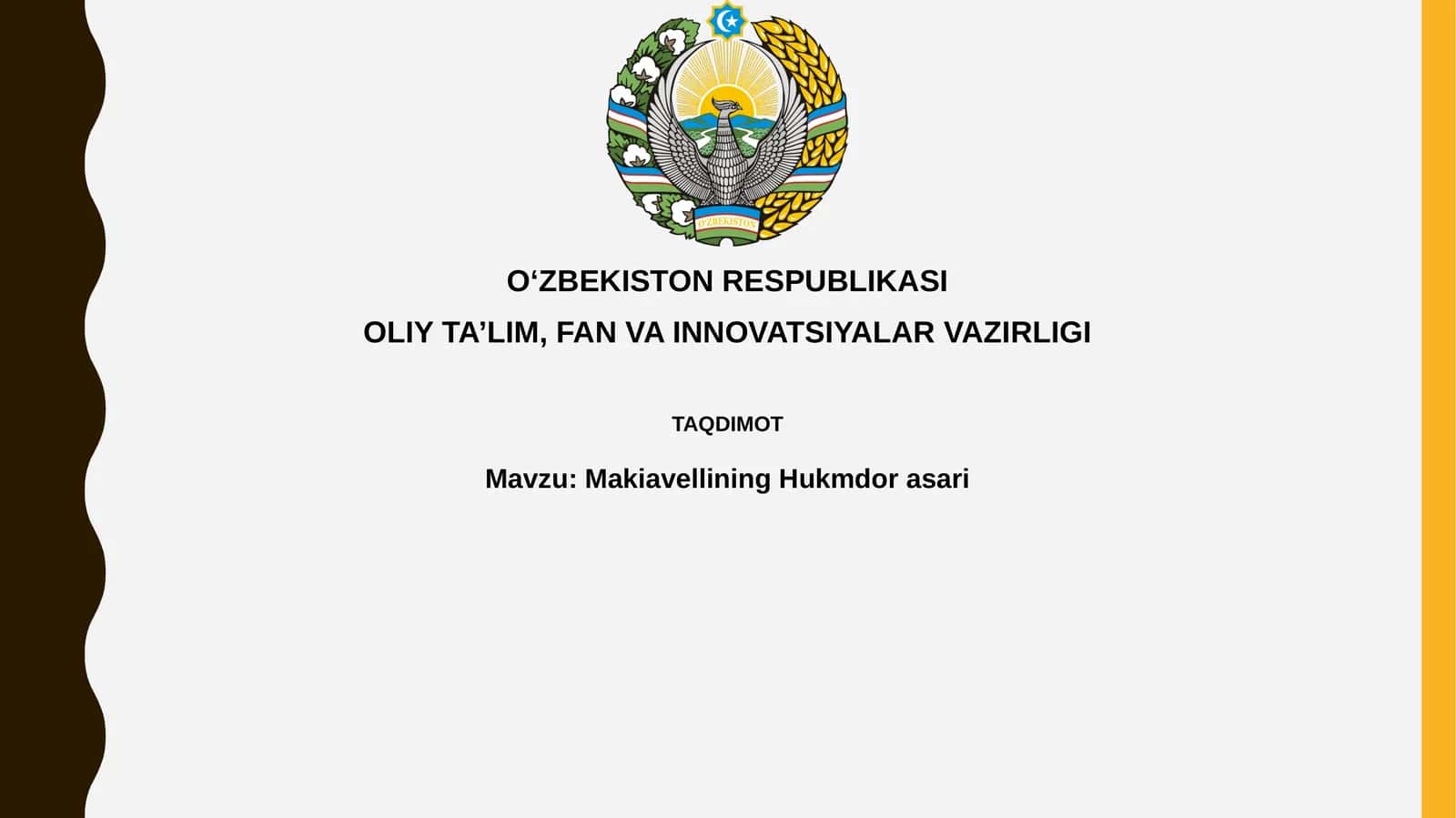 Makiavellining Hukmdorasi