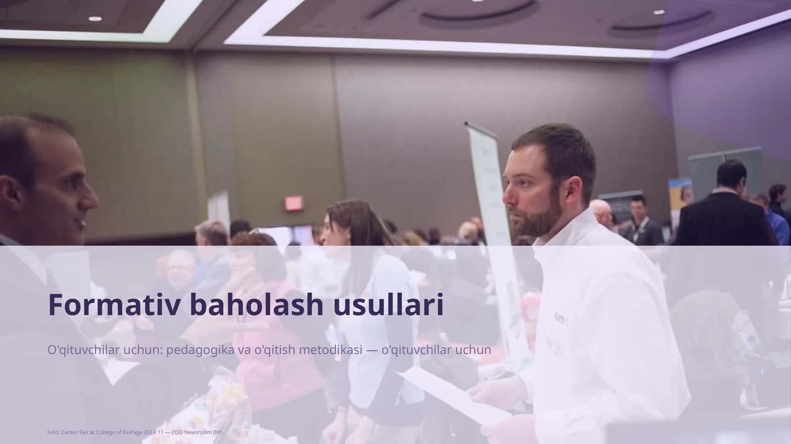 Formativ baholash usullari