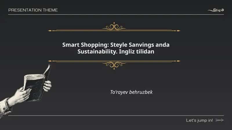Smart Shopping: Steyle Sanvings anda Sustainability