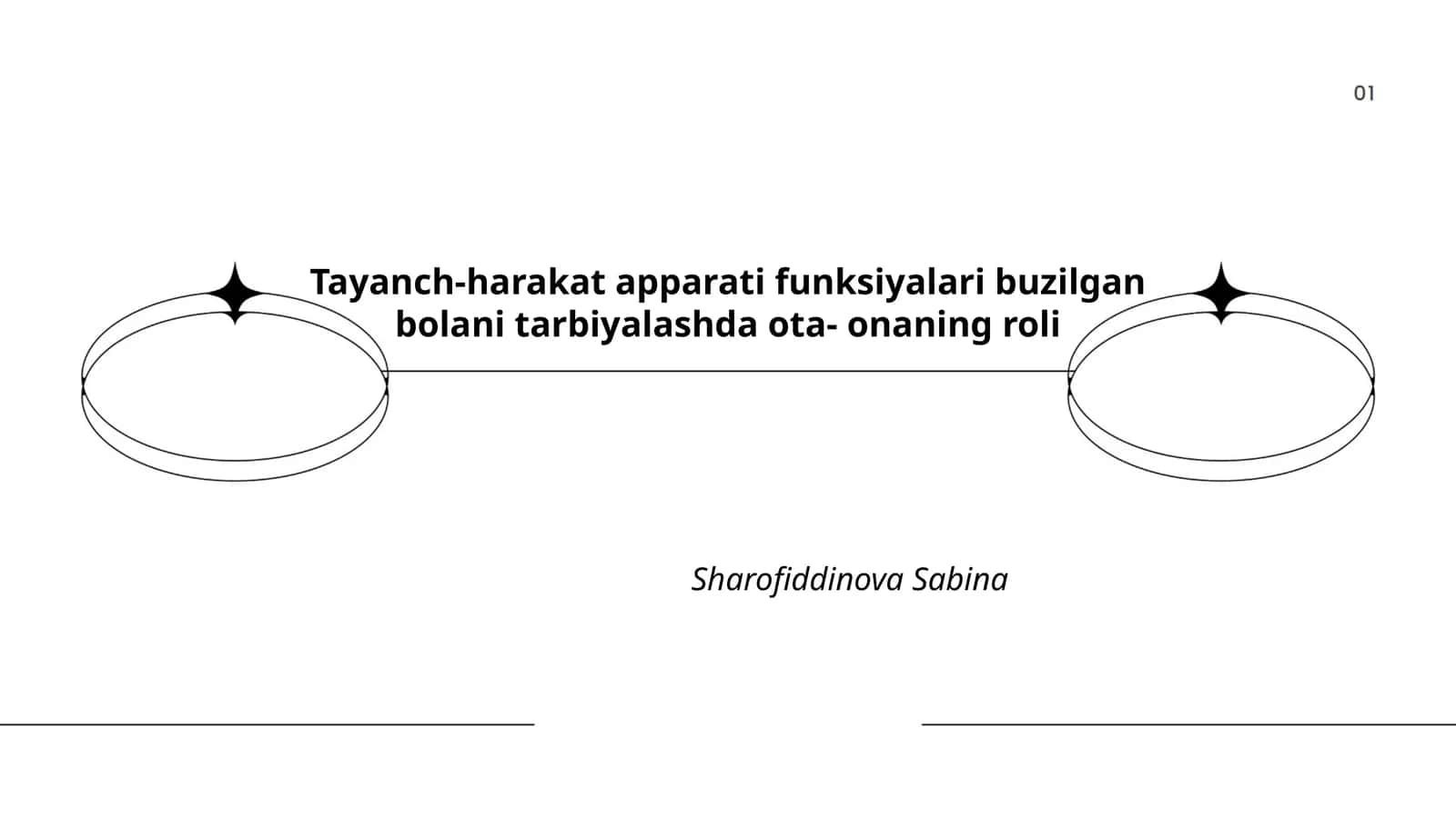 Tayanch-harakat apparati funksiyalari buzilgan bolani tarbiyalashda ota- onaning roli