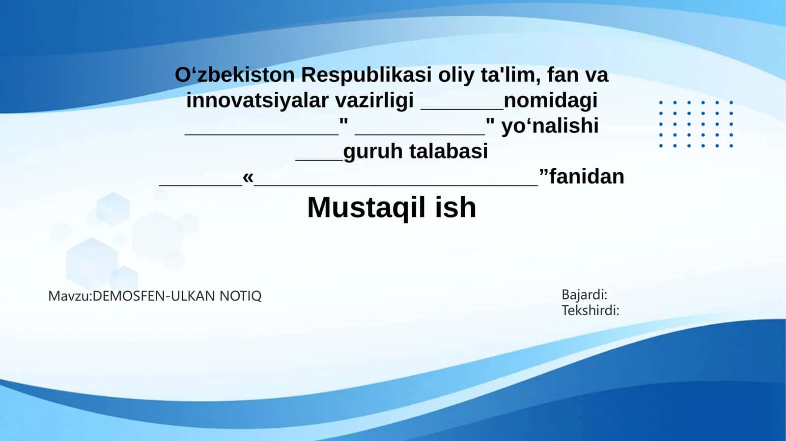 DEMOSFEN-ULKAN NOTIQ