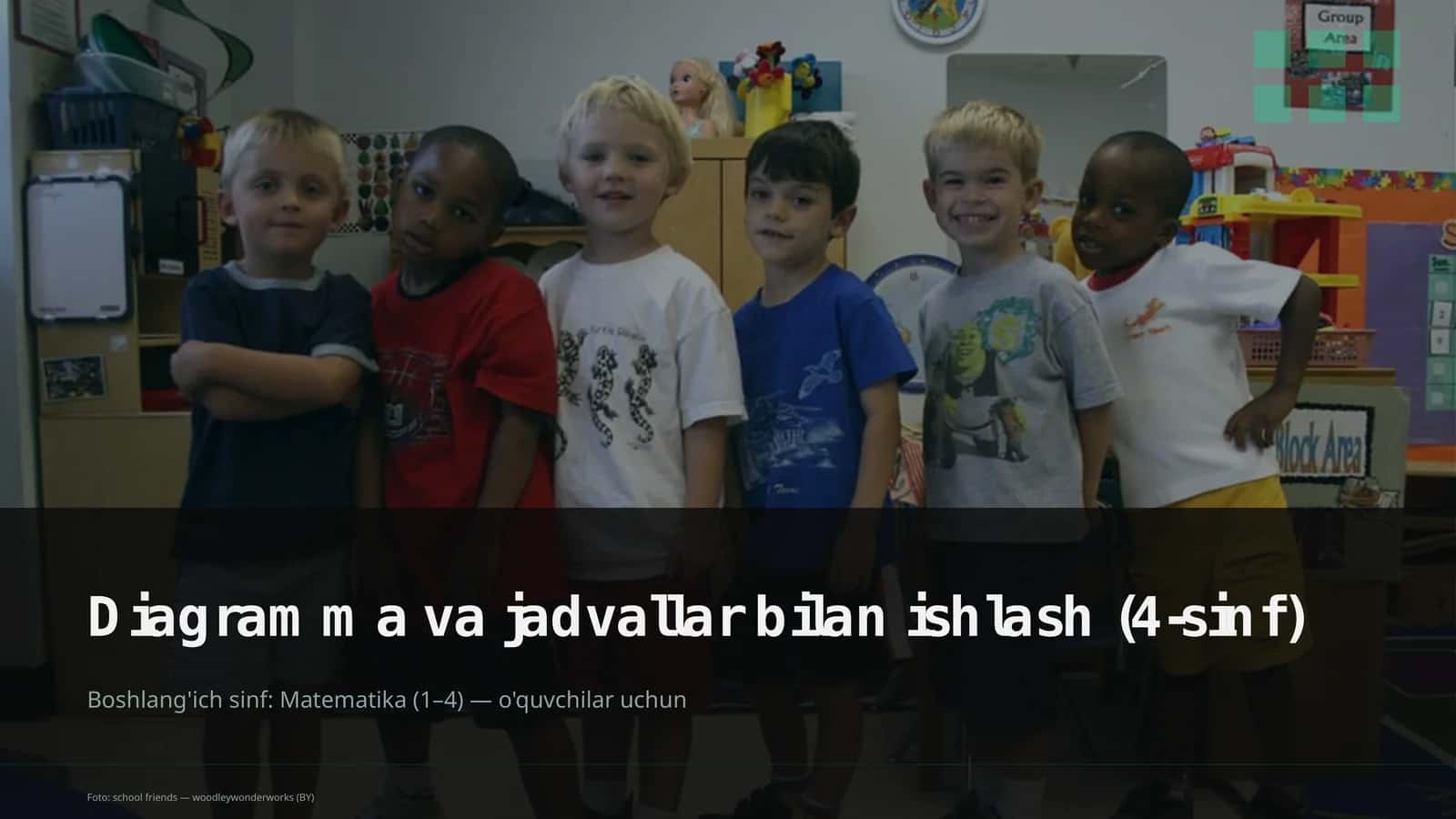 Diagramma va jadvallar bilan ishlash (4-sinf)