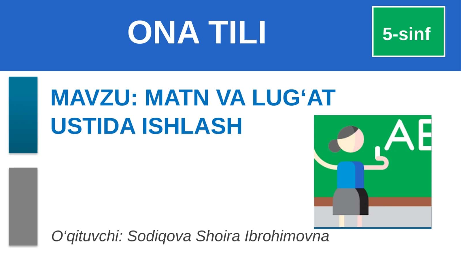 ONA TILI