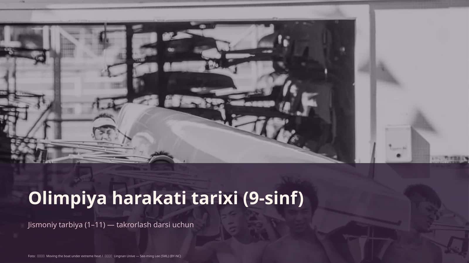 Jismoniy tarbiya (1–11) - takrorlash darsi