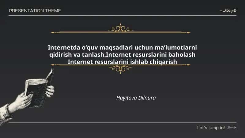 Internetda maʼlumotlarni qidirish usullari