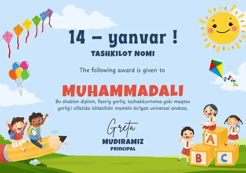 Vatan himoyachilari kuni kids