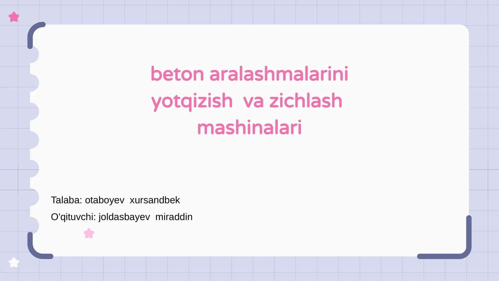 Beton aralashmalarini yotqizish va zichlash mashinalari