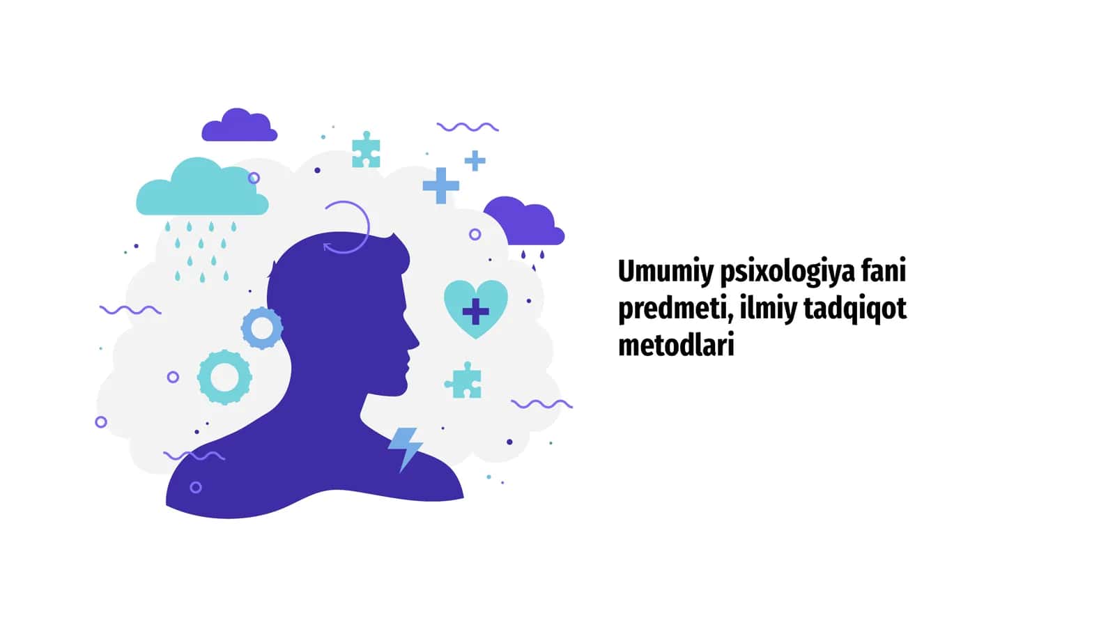 Umumiy psixologiya fani predmeti, ilmiy tadqiqot metodlari