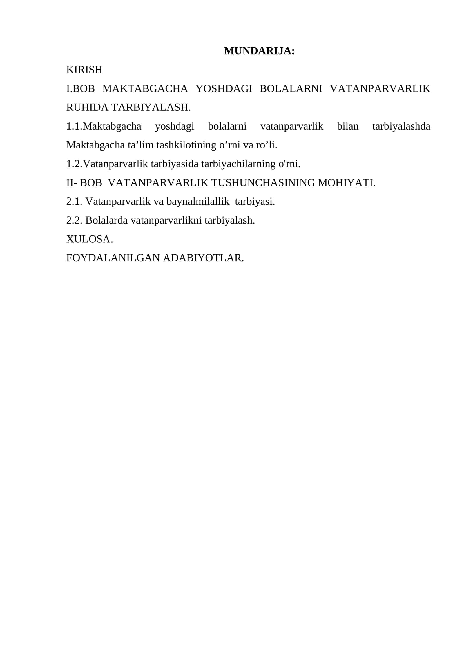 Vatanga muhabbat