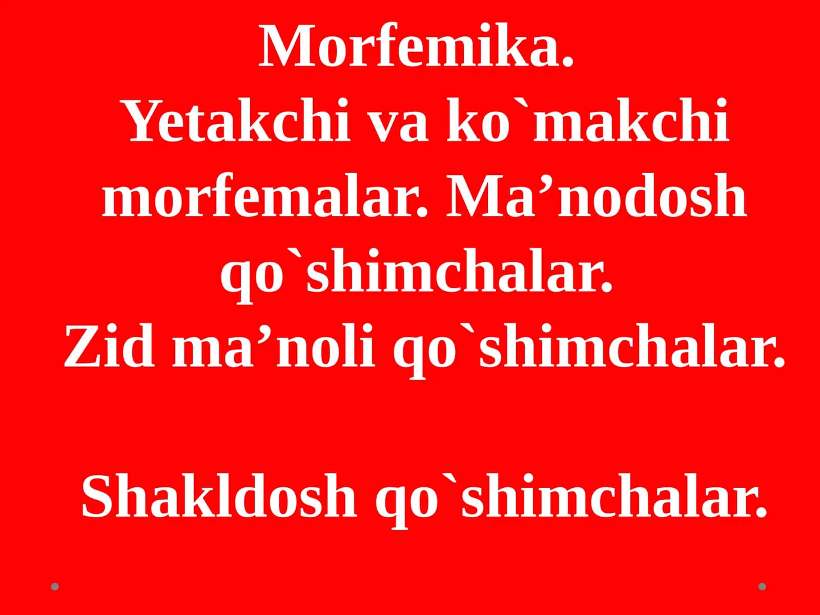 Morfemika