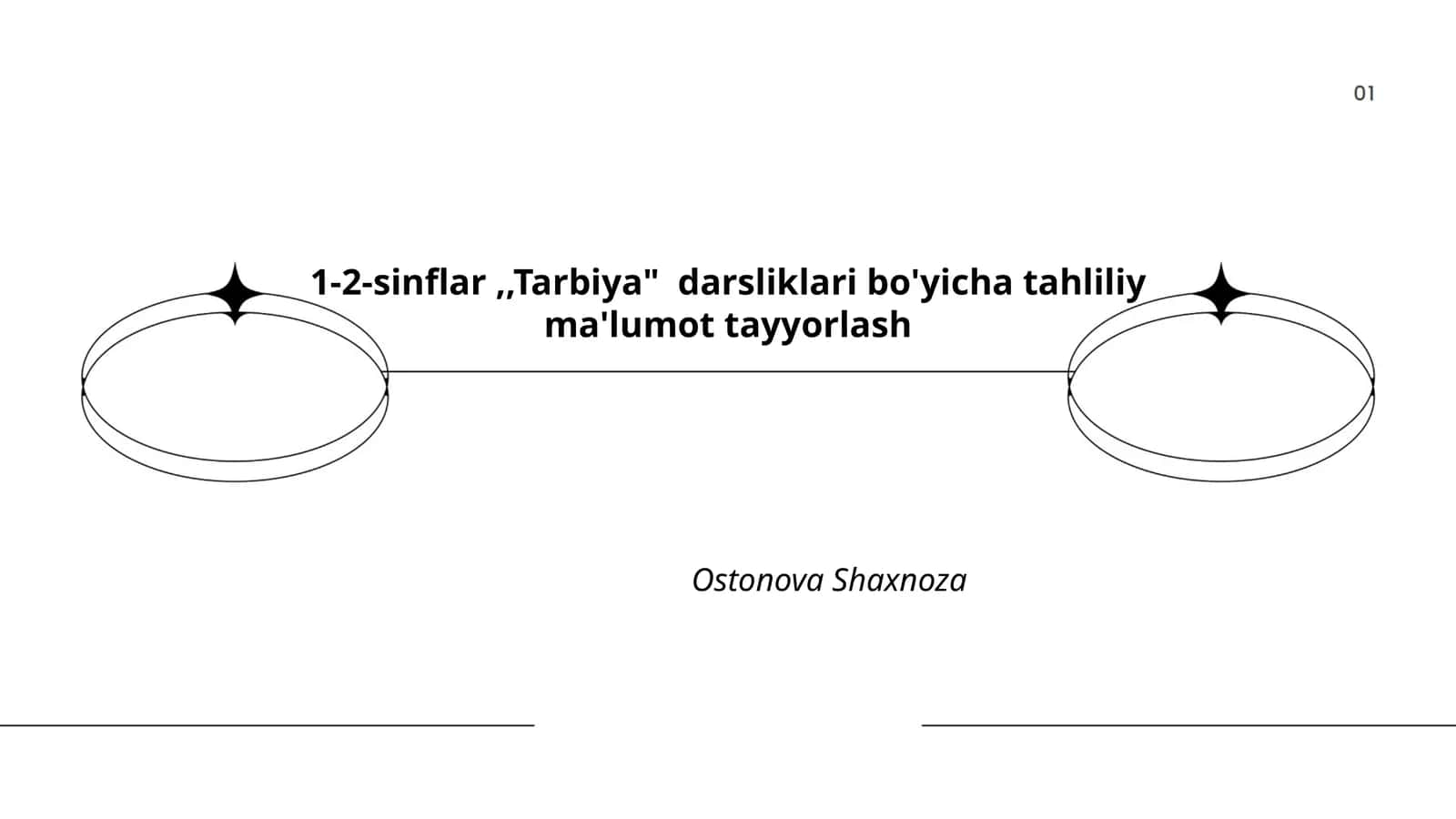 1-2-sinflar,,Tarbiya" darsliklari bo'yicha tahliliy ma'lumot tayyorlash