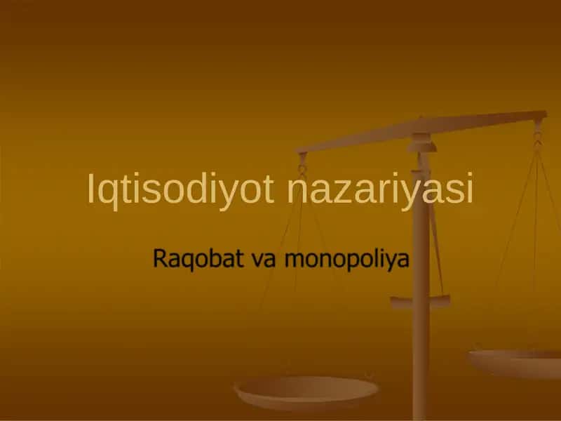 Iqtisodiyotnazariyasi