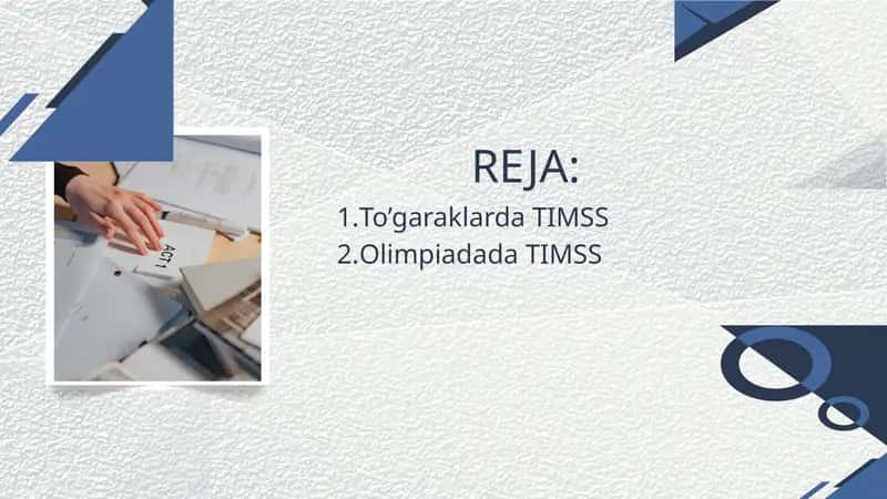 To’garaklarda TIMSS Olimpiadada TIMSS