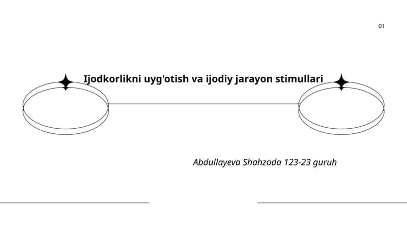 Ijodkorlikni uyg'otish va ijodiy jarayon stimullari