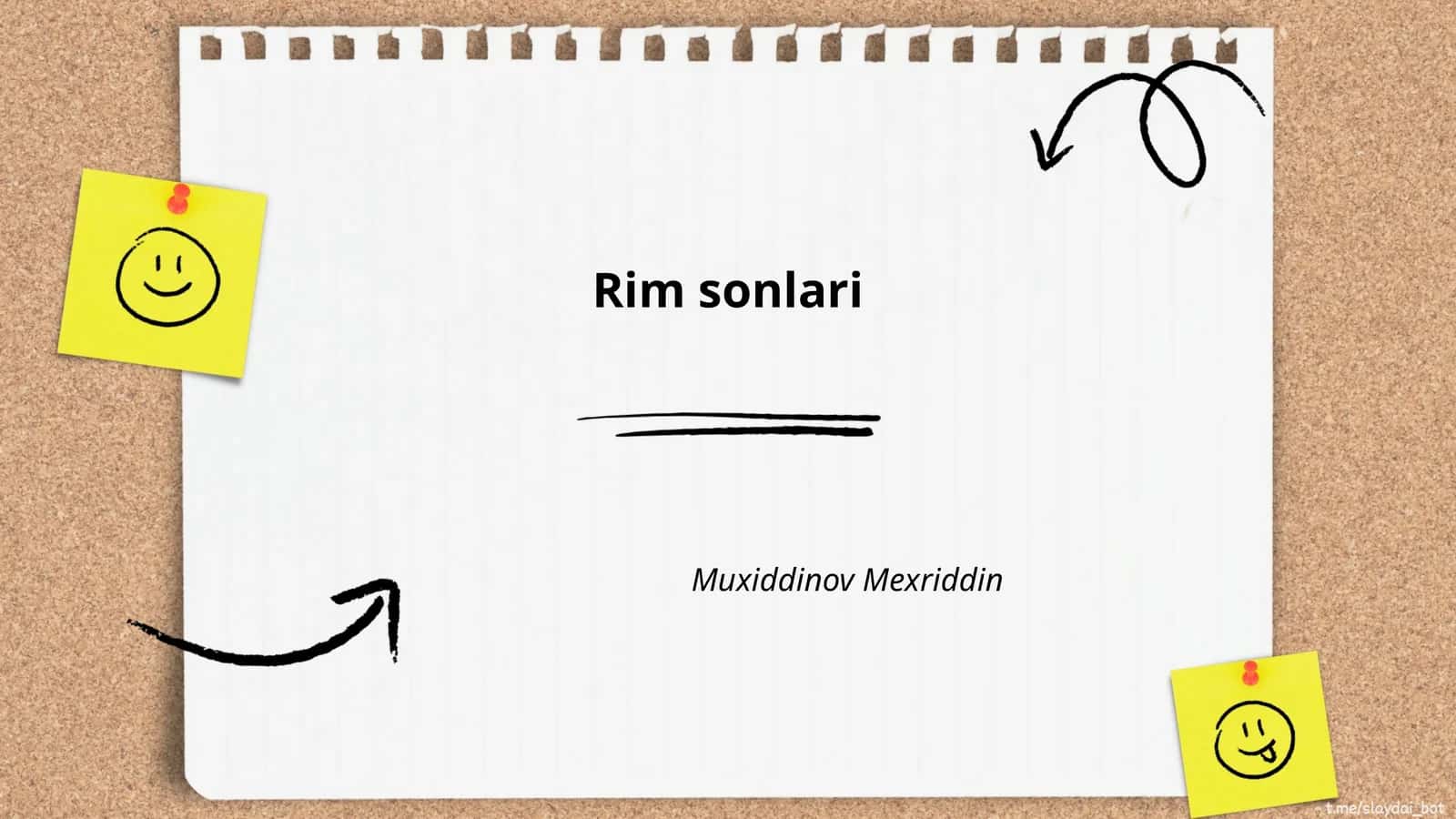 Rim sonlari