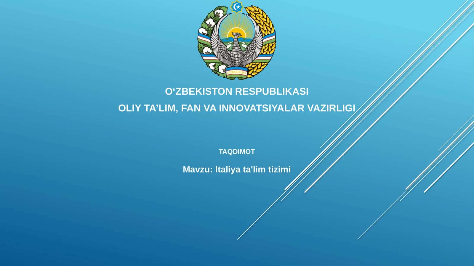 Italiya ta'lim tizimi