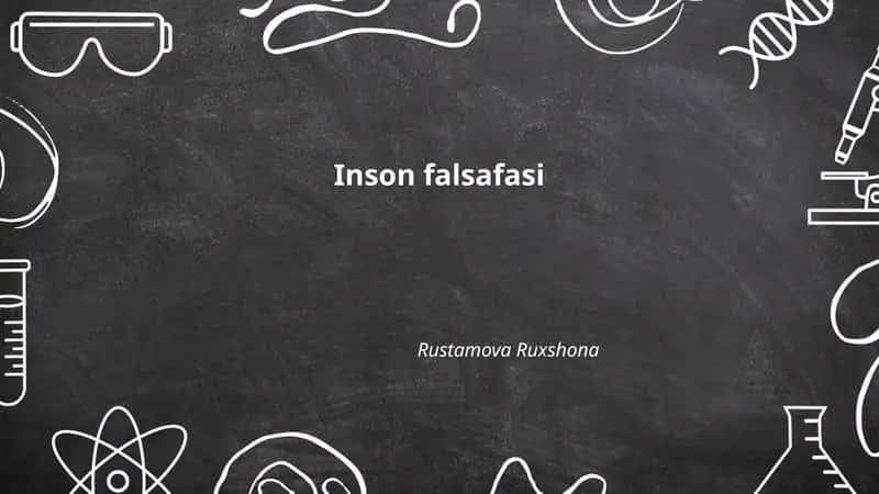 Inson falsafasi