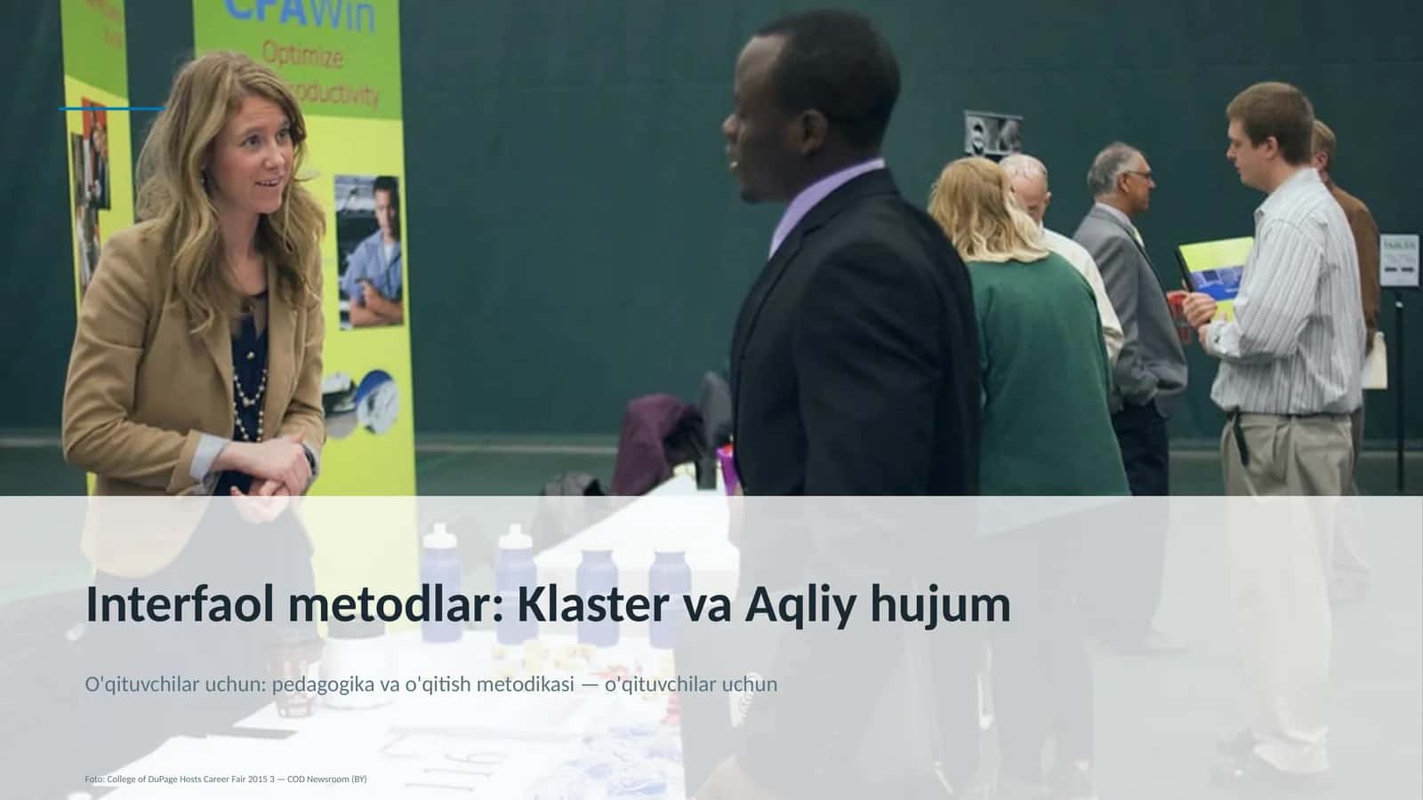 Interfaol metodlar: Klaster va Aqliy hujum