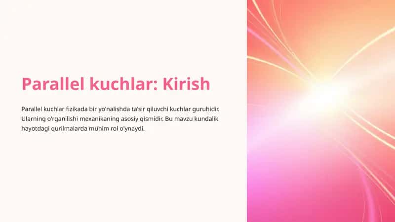 Parallel kuchlar