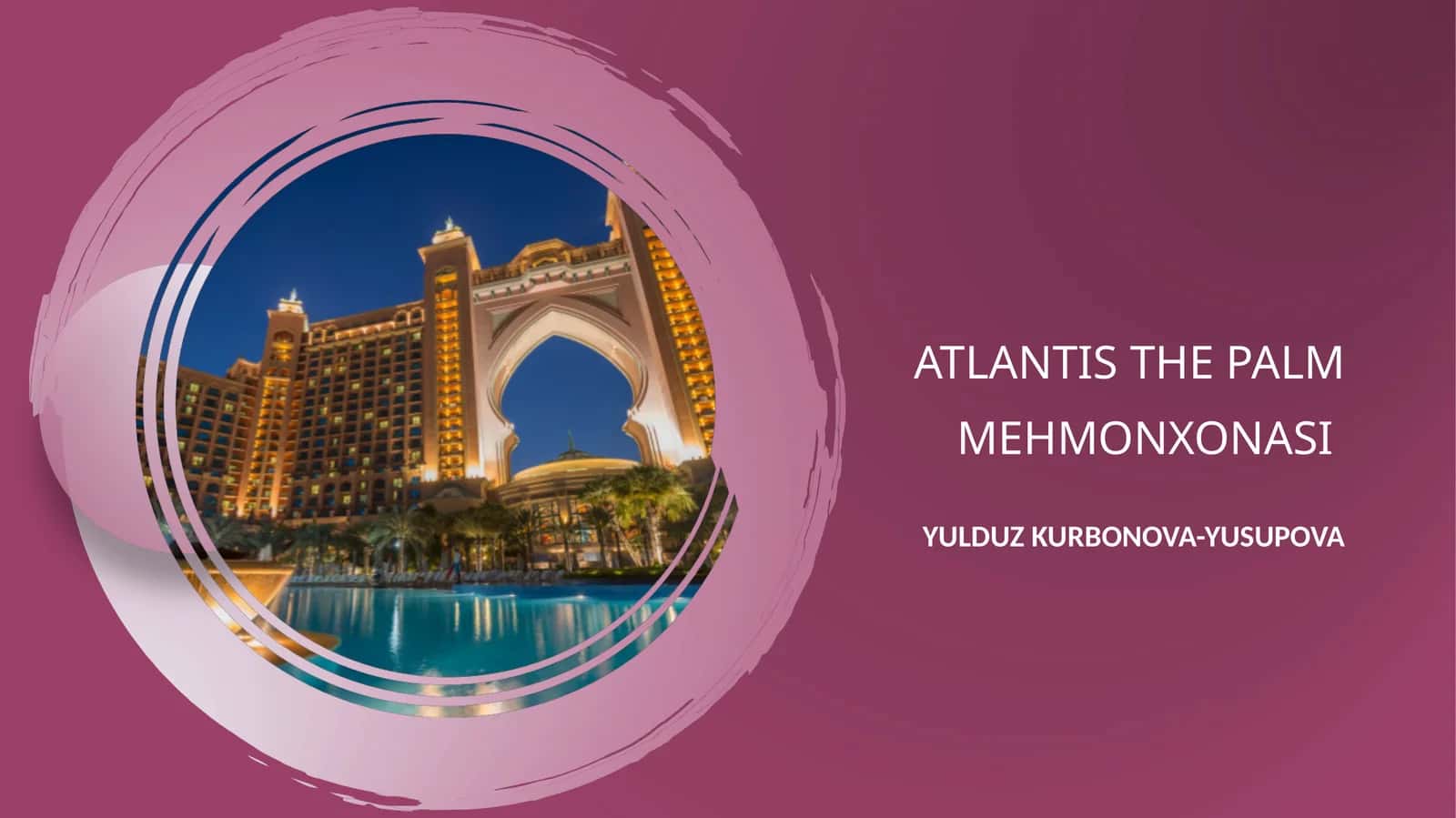 ATLANTIS THE PALMMEHMONXONASI