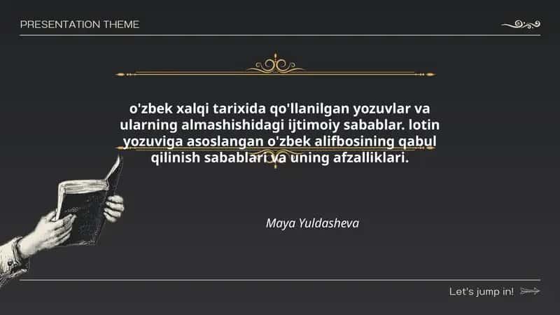 o'zbek xalqi tarixida qo'llanilgan yozuvlar va ularning almashishidagi ijtimoiy sabablar