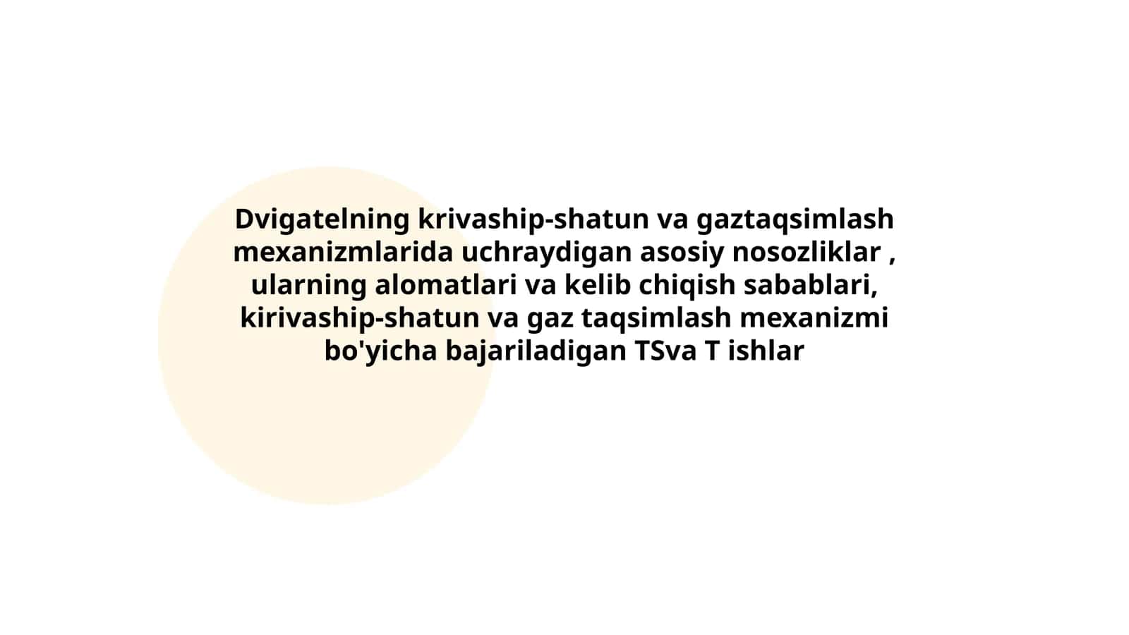 Dvigateln Ing tezliklar