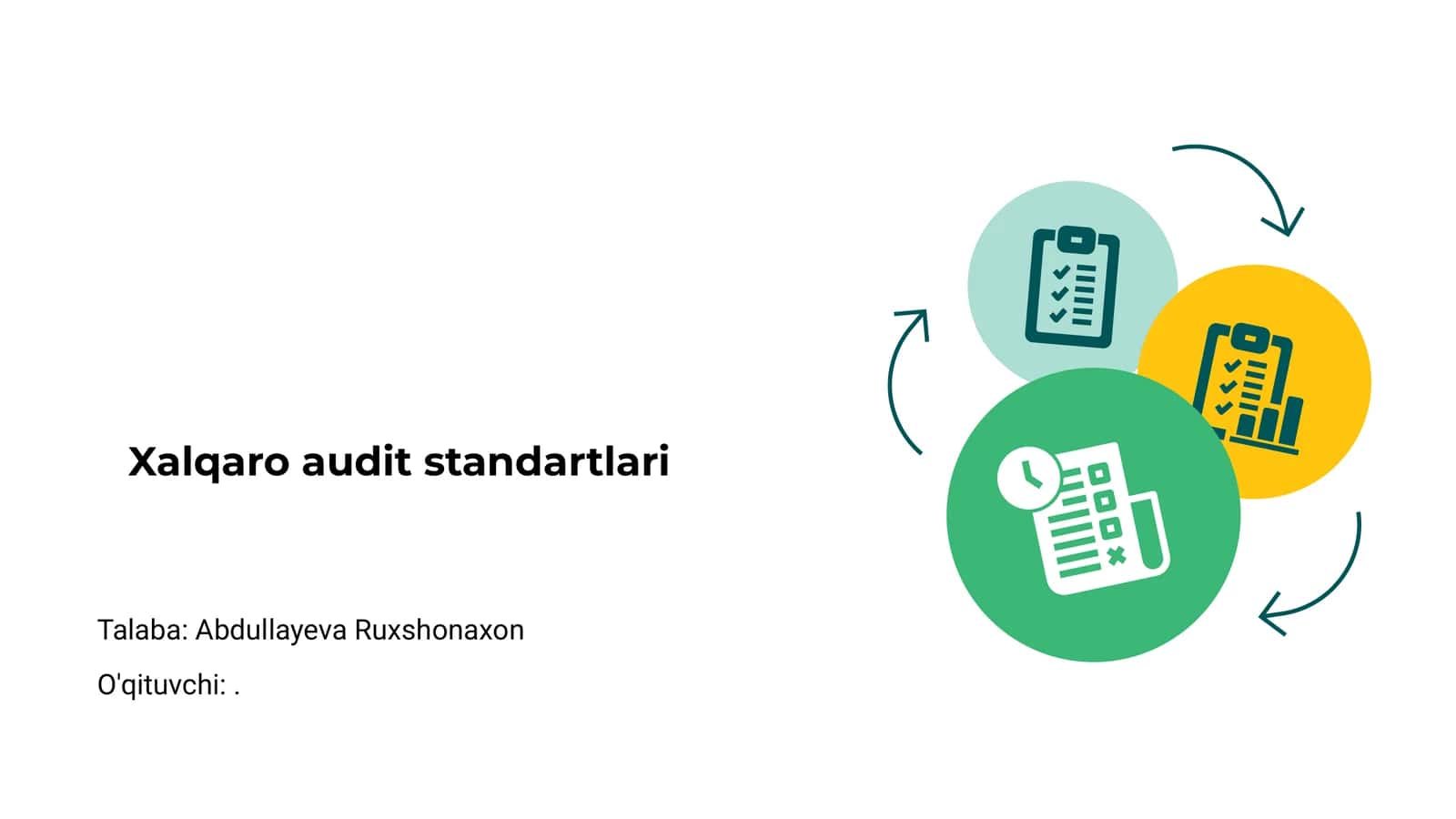 Xalqaro audit standartlari