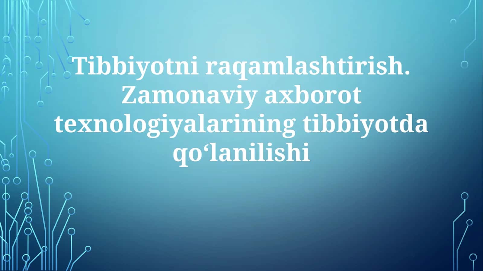 Elektron Tibbiyot Kartalari (ETK)