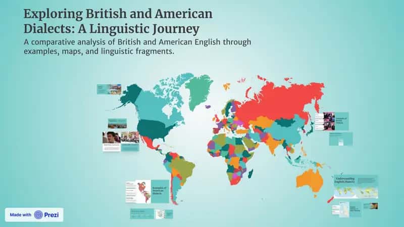 British and American dialects