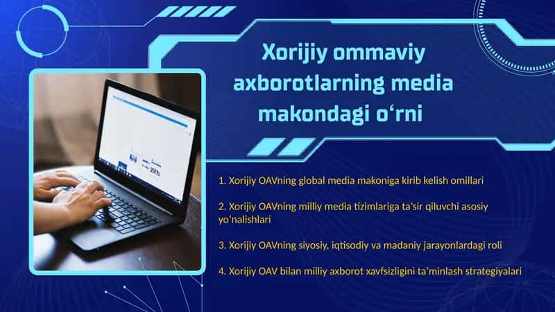 Xorijiy ommaviy axborotlarning media makondagi oʻrni