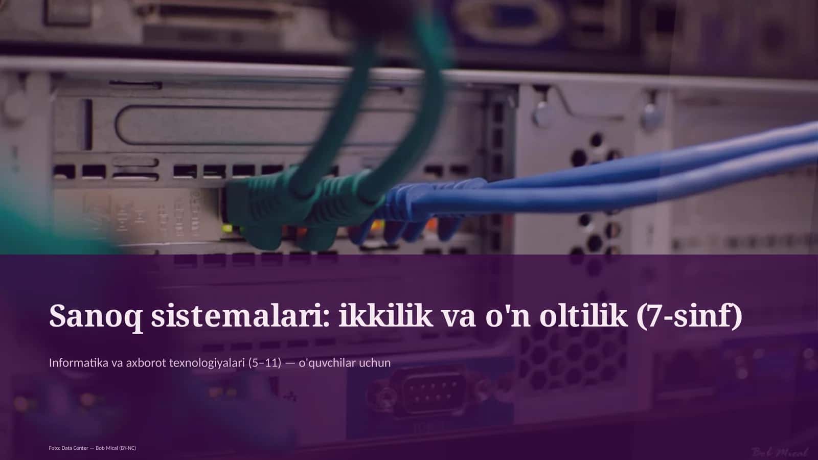 Informatika va axborot texnologiyalari (5–11) — o'quvchilar uchun
