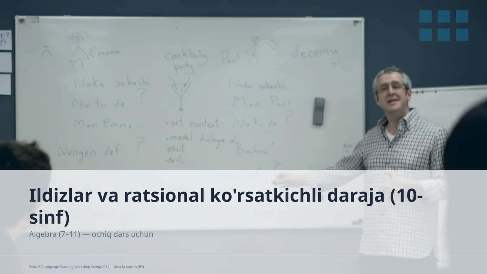 Ildizlar va ratsional ko'rsatkichli daraja (10-sinf)
