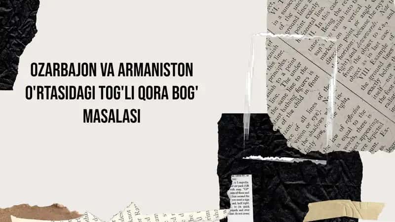Tog'li qora bog' masalasi